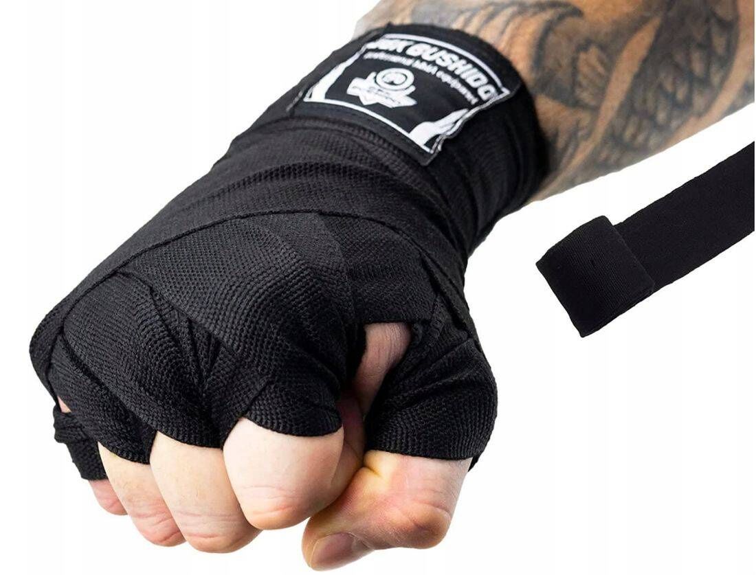 Bandaż bokserski bandaże owijki taśmy 2M Dbx Bushido ARH-100011K