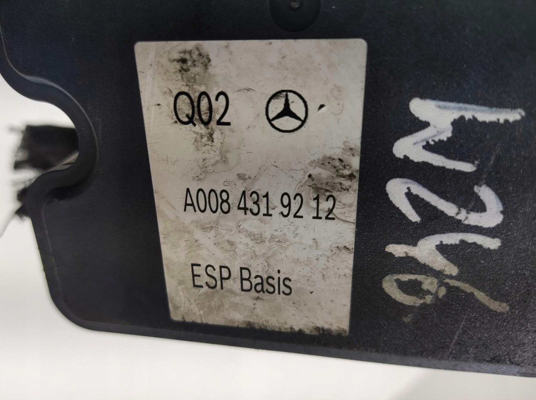 pump control unit ABS MERCEDES B-KLASA W246 2011-2014 A0084319212