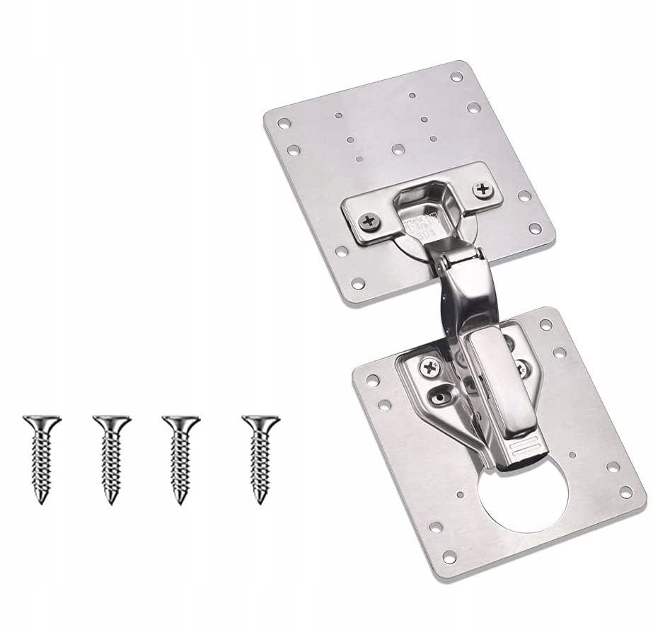 8 x PŁYTKA NAPRAWCZA ZAWIASU ZESTAW NAPRAWA SZAFEK Rodzaj inny