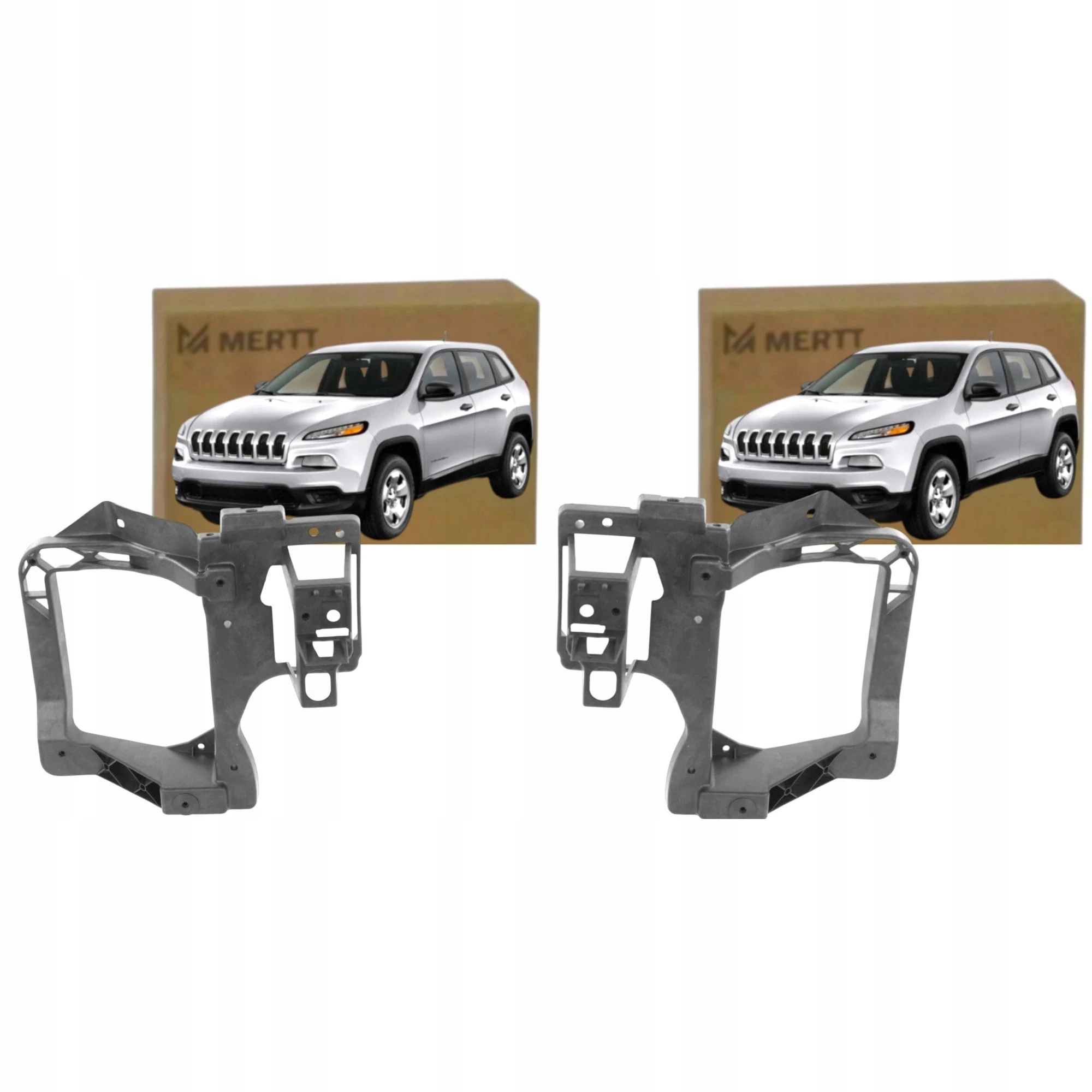 Brýle Držáky Lampy Přední Pravé Levé Jeep Cherokee V Kl 2014-2018 Sada