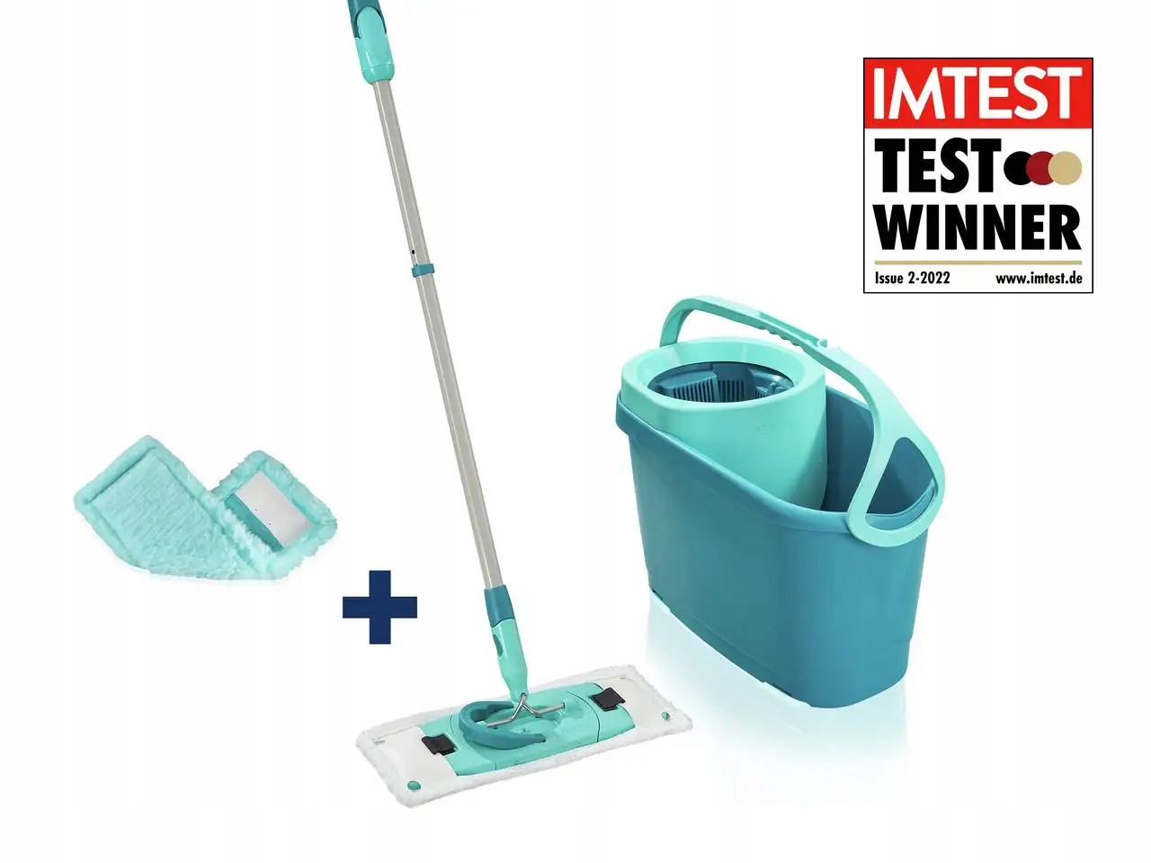 Levně Sada Leifheit Clean Twist M Ergo náhrada Static Plus Zdarma 52137