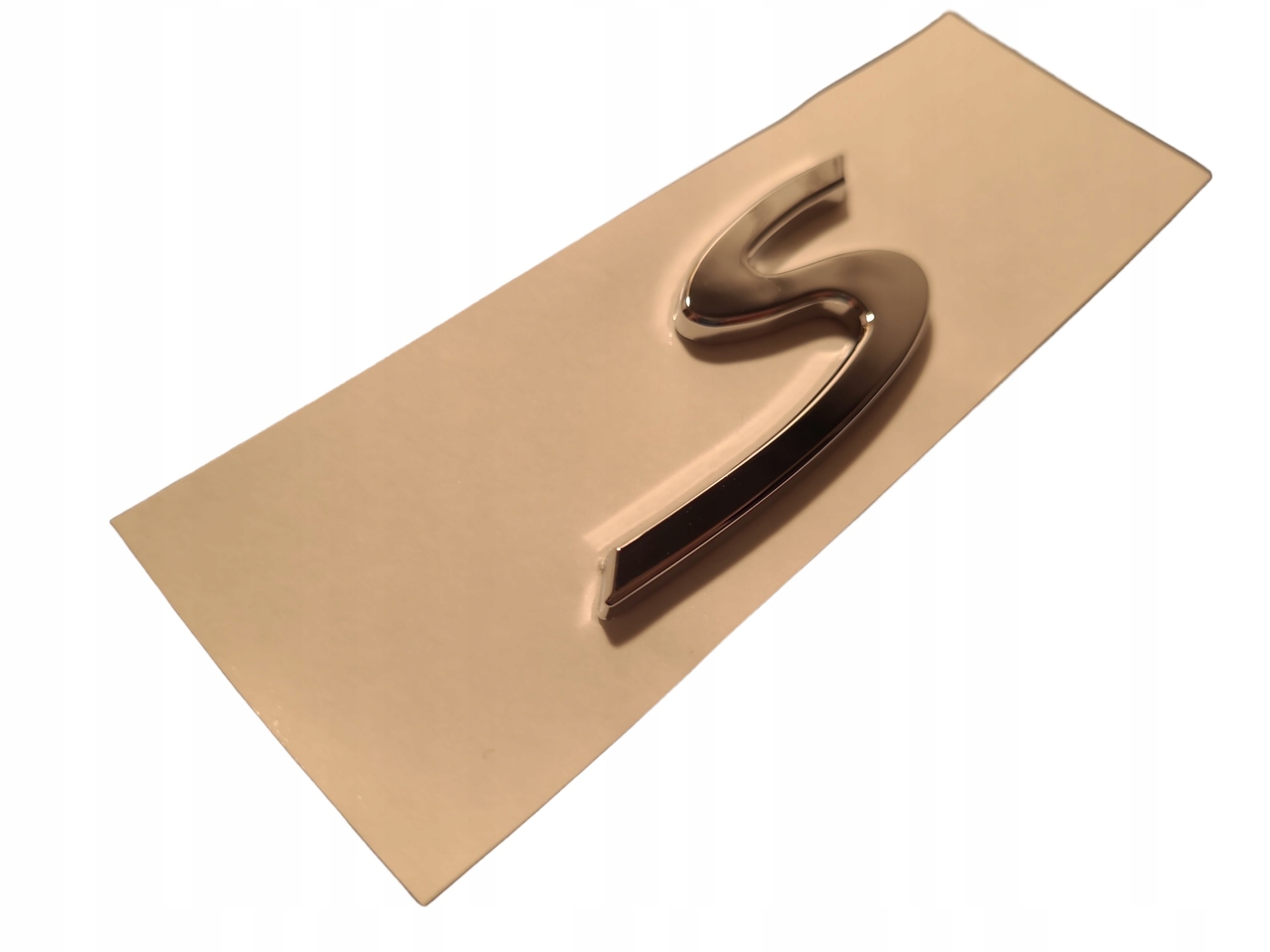 

Emblemat napis do Porsche S Silver Glossy