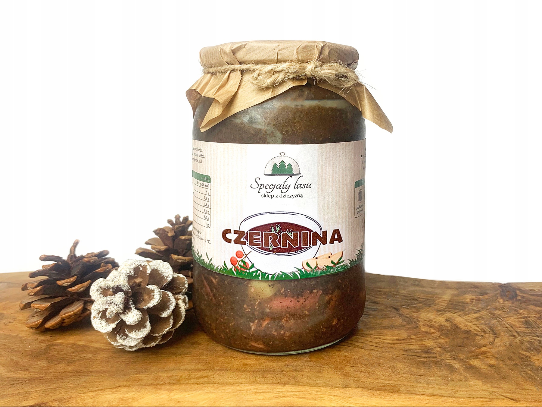 Czernina polská kachní polévka s brusinkami 900 ml
