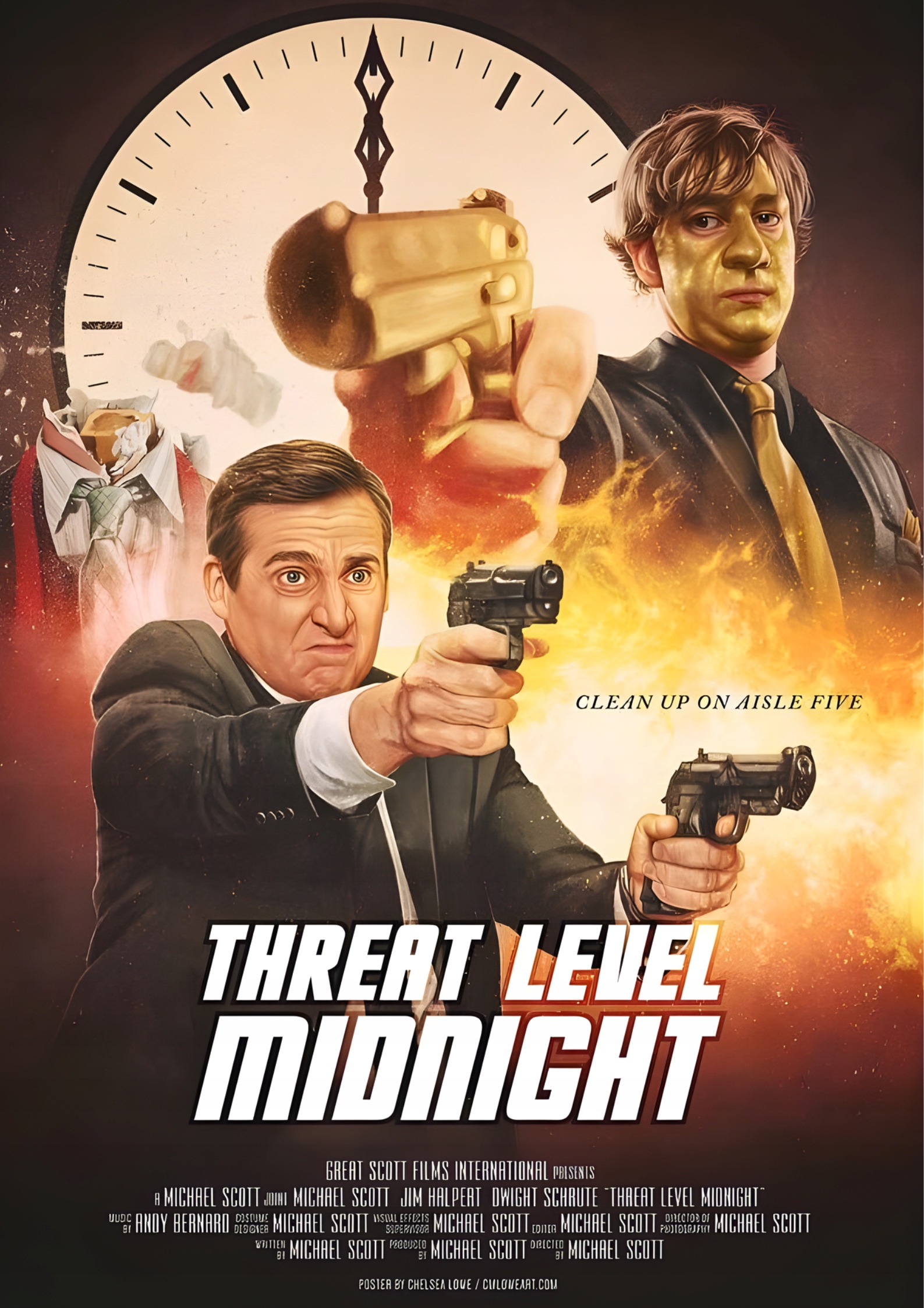Plakat 50x70 The Office Biuro Michael Scott
