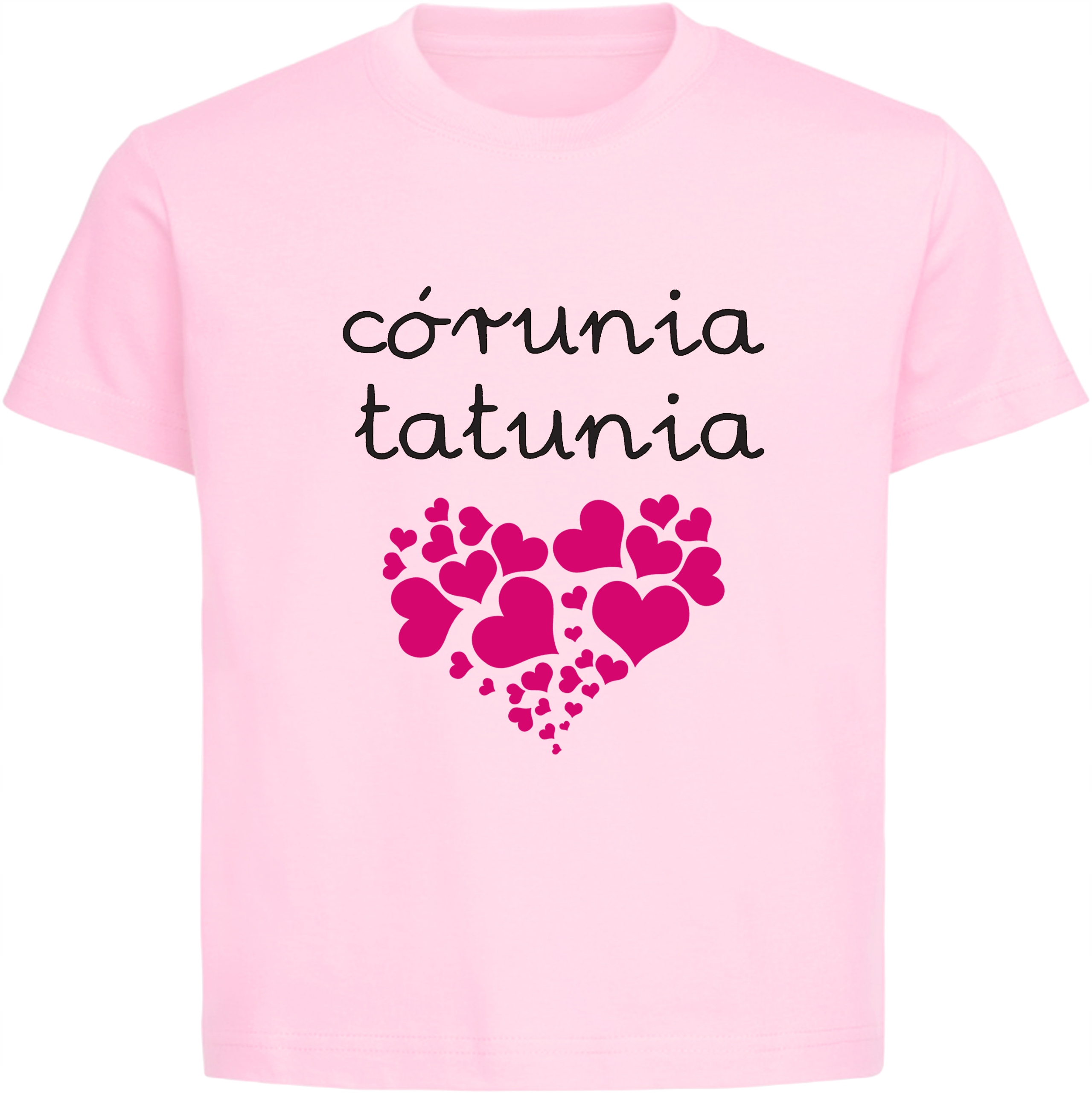 

Koszulka z napisem Córunia tatunia r. 92