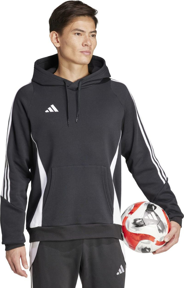 Pánská Mikina Adidas Tiro 24 Sweat Hooded Černá IJ7673 velikost M