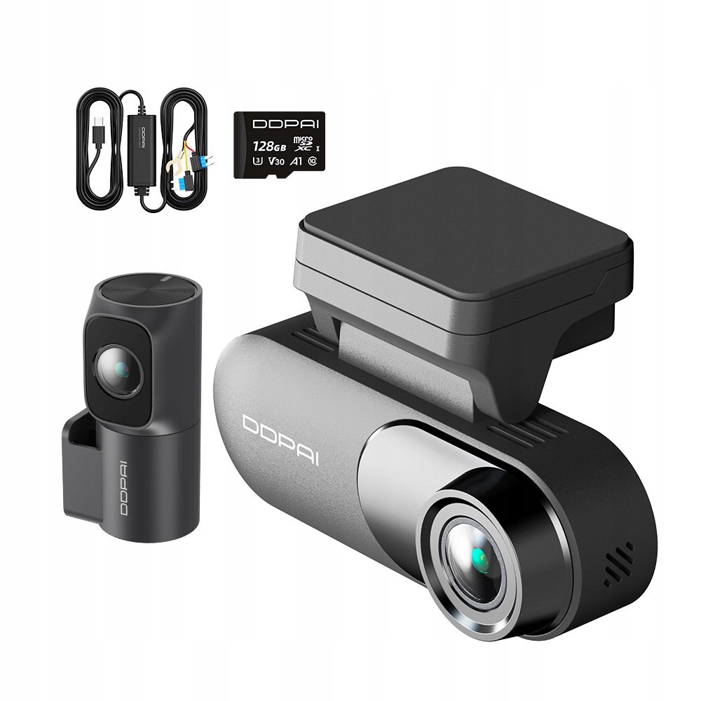 Kamera Automobilová Ddpai Videorekordér N3 Pro Zadní+hardwire Kit 128GB