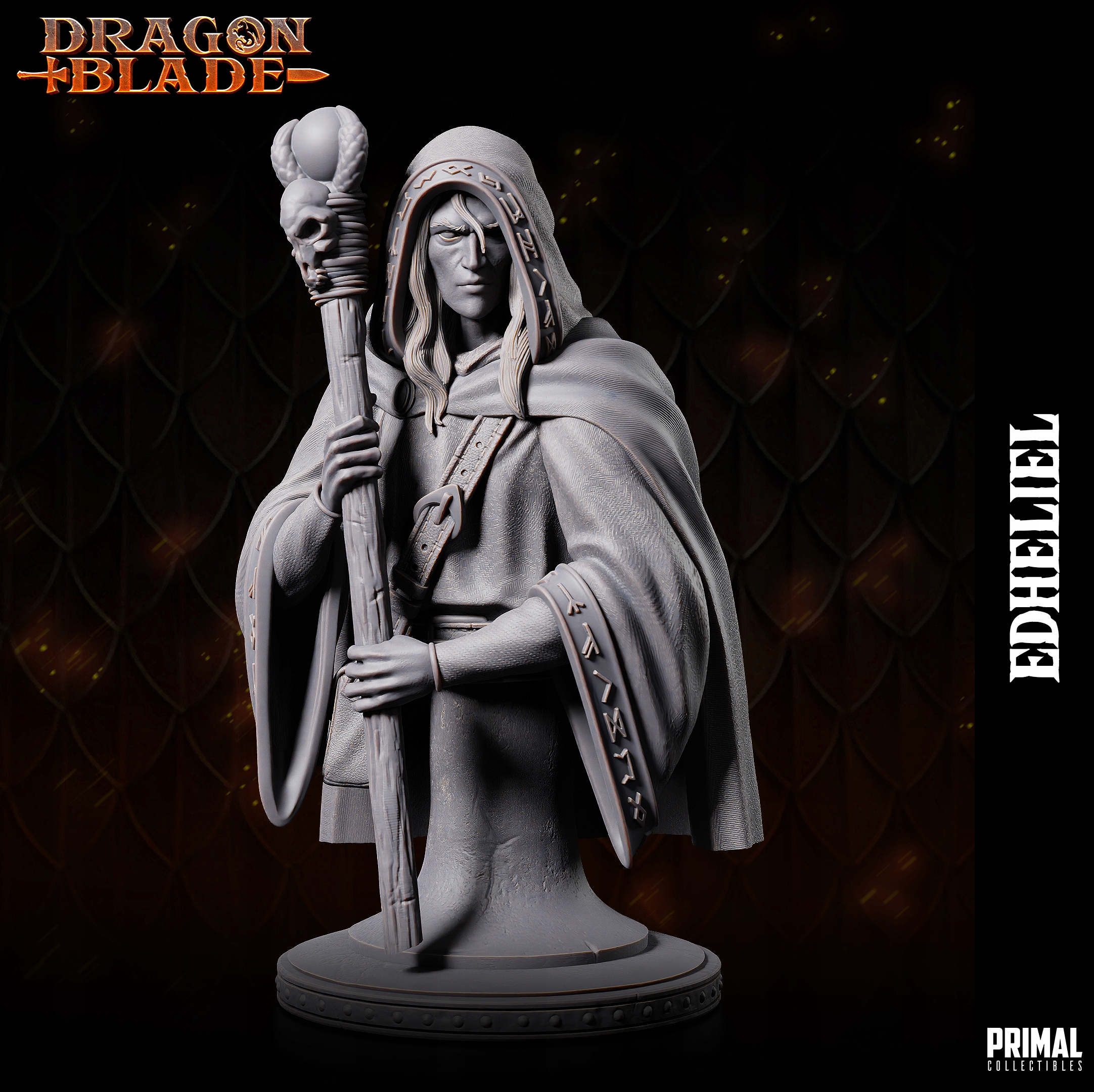 Wizard Edheliel Bust Primal Collectibles