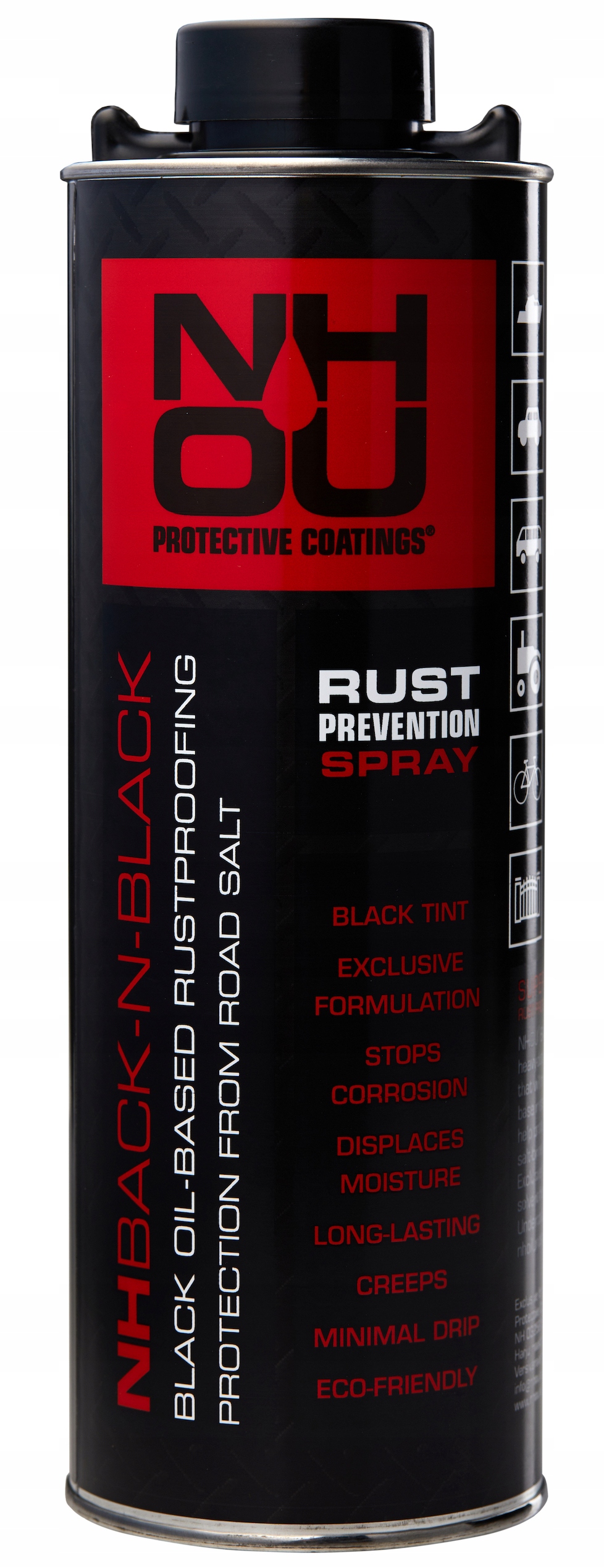 NHOU BLACK CAN АНТИКОРРОЗИЙНЫЙ 1000 МЛ