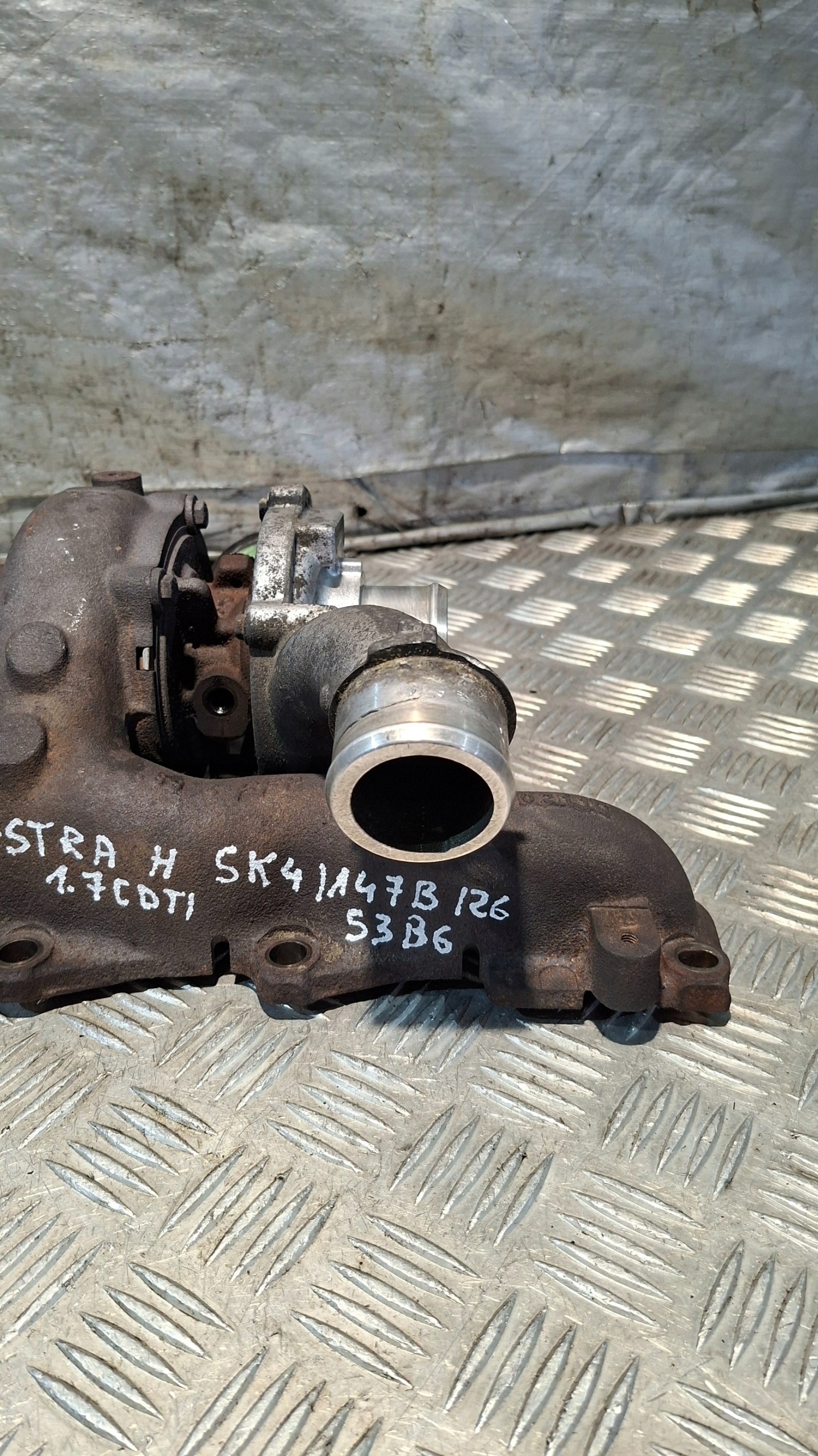 turbo OPEL ASTRA H 1.9CDTI
