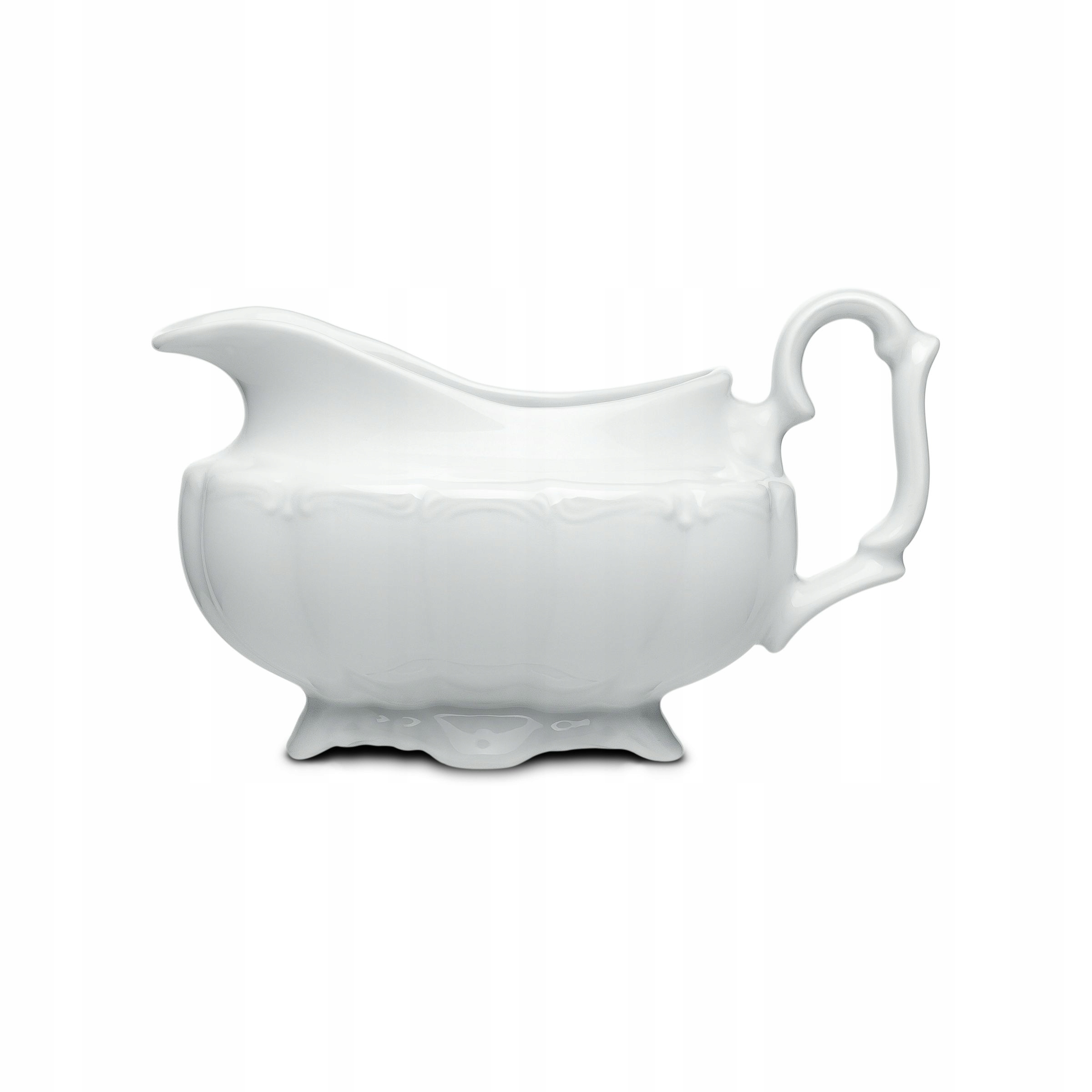 

Sosjerka 500ml biała Polska porcelana