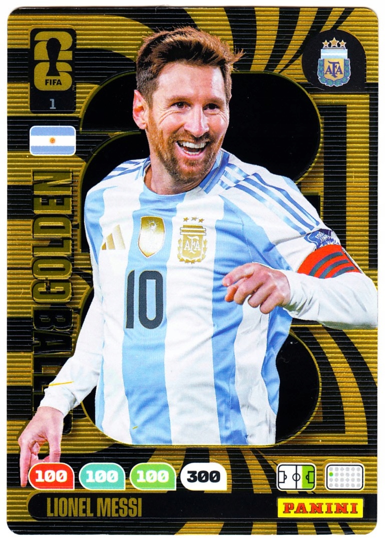 Karta Piłkarska Panini Fifa World Cup 2026 Golden Baller Lionel Messi 1