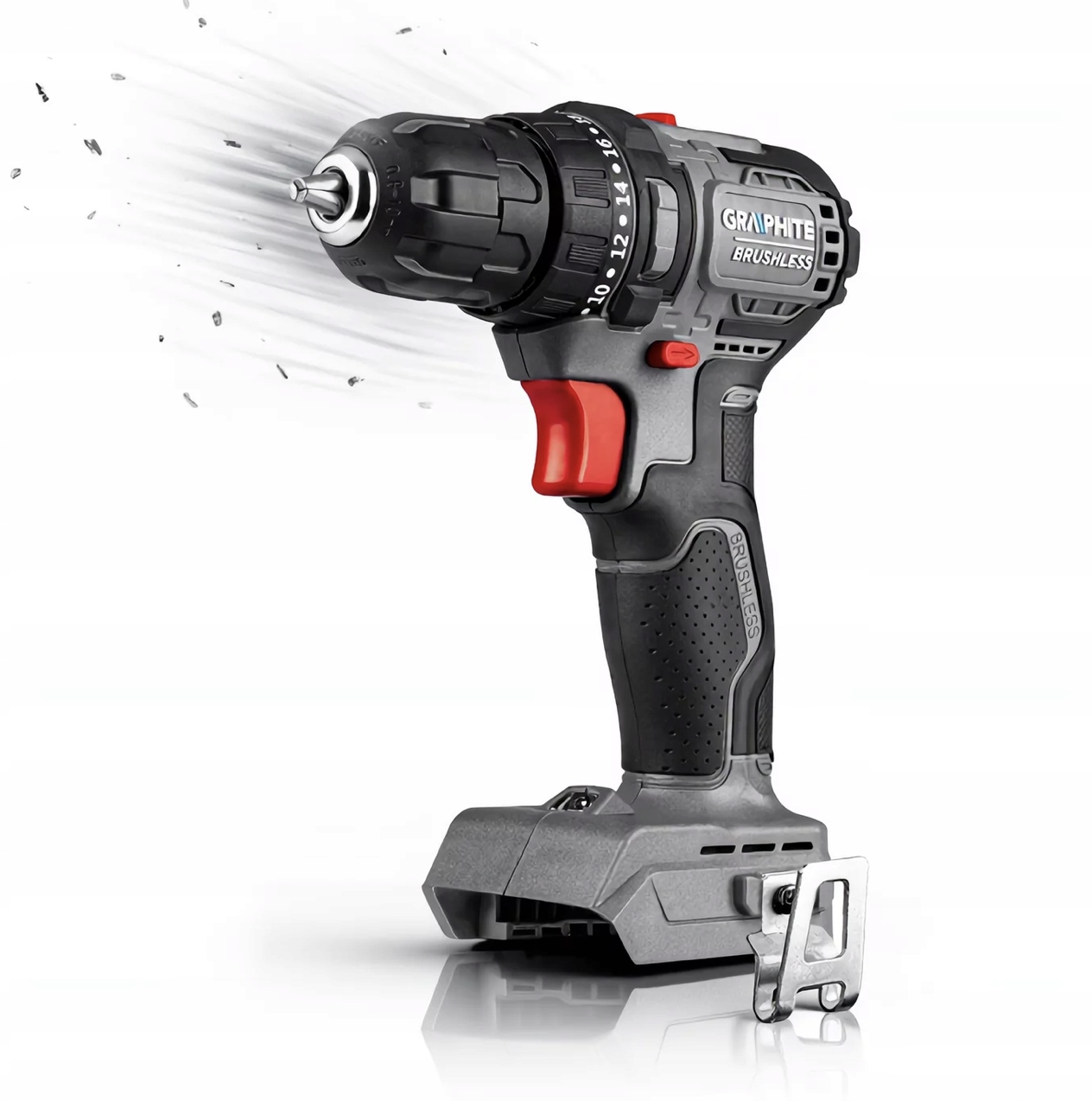 Graphite Aku Vrtačka Bezkartáčový 18V Držák 10 MM Solo 58GE139