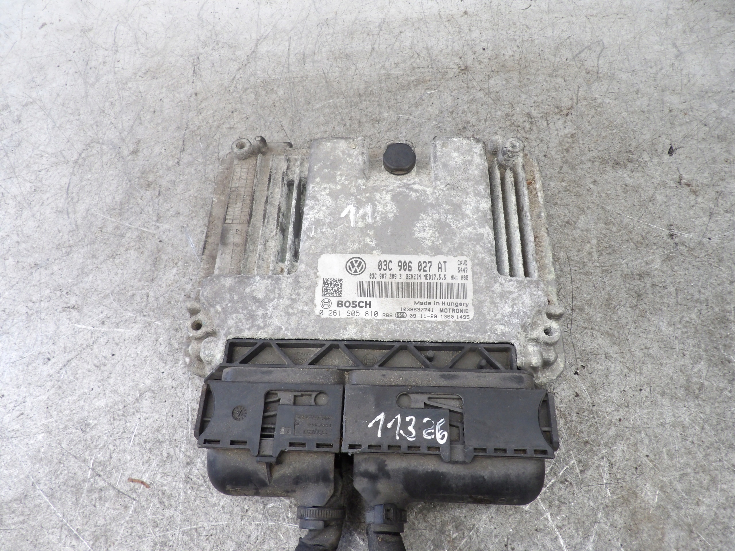VW Golf VI 1,4 computer control unit