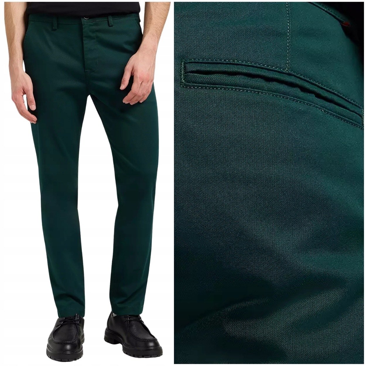 Lee Slim Chino přiléhavé bavlněné látkové kalhoty chinosy W31 L32