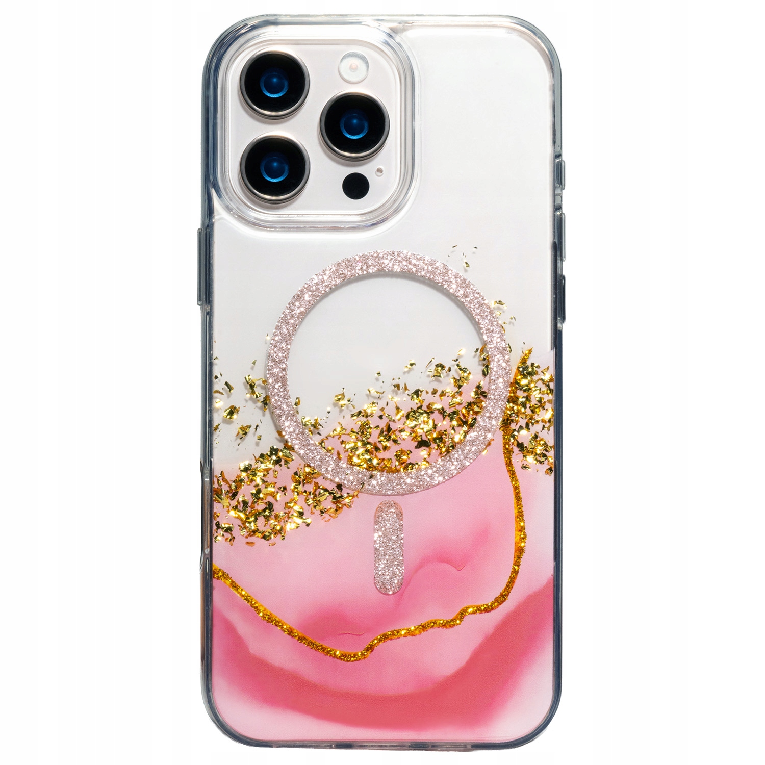 Nakładka Epoxy Mag do Samsung Galaxy S24 S25 różowa Tfo