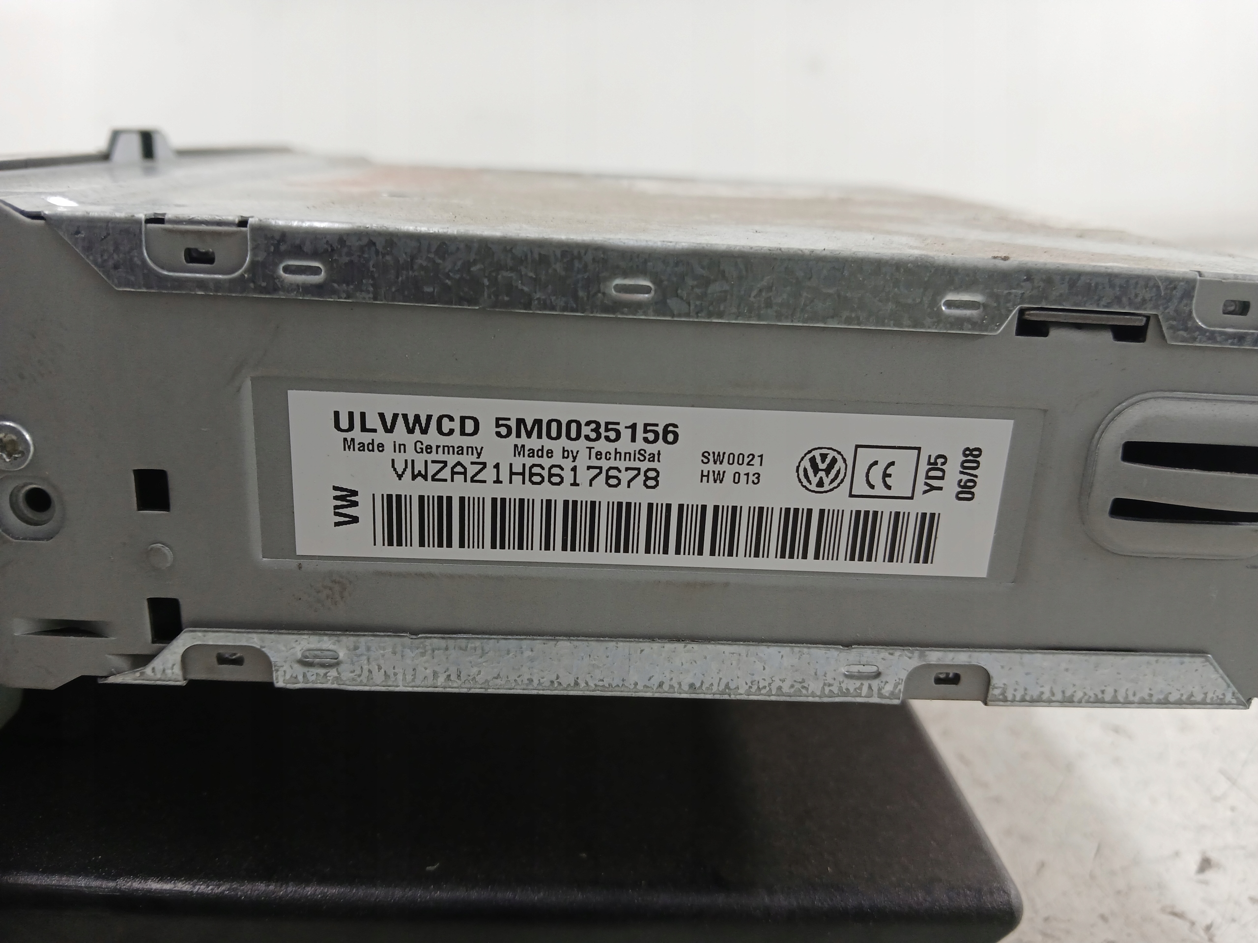 VW GOLF V PLUS POLO V RADIO FABRYCZNE CD 5M0035156