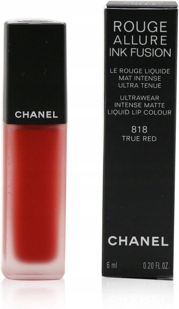 Rtěnka Chanel Rouge Allure Ink Fusion odstín 818 True Red