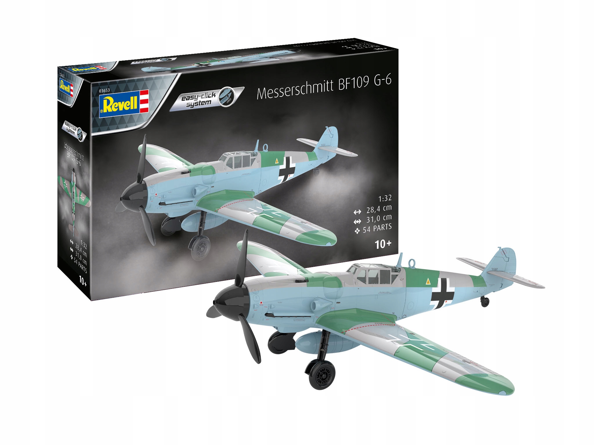 Revell 1:32 Messerschmitt Bf109G-6 03653 Easy Click