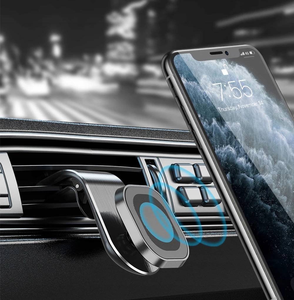 UCHWYT MAGNETYCZNY NEODYMOWY NA TELEFON DO SAMOCHODU KRATKI NAWIEWU KLIPS Rodzaj do telefonów