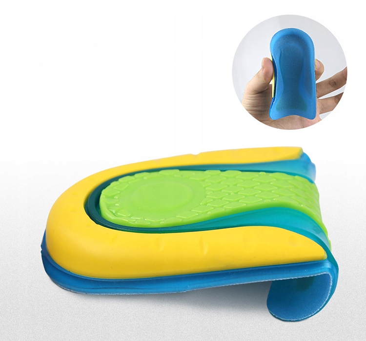 PODPIĘTKI WKŁADKI ŻELOWE DO BUTÓW WARSTWY OSTROGI Rozmiar zakresowy 41-46