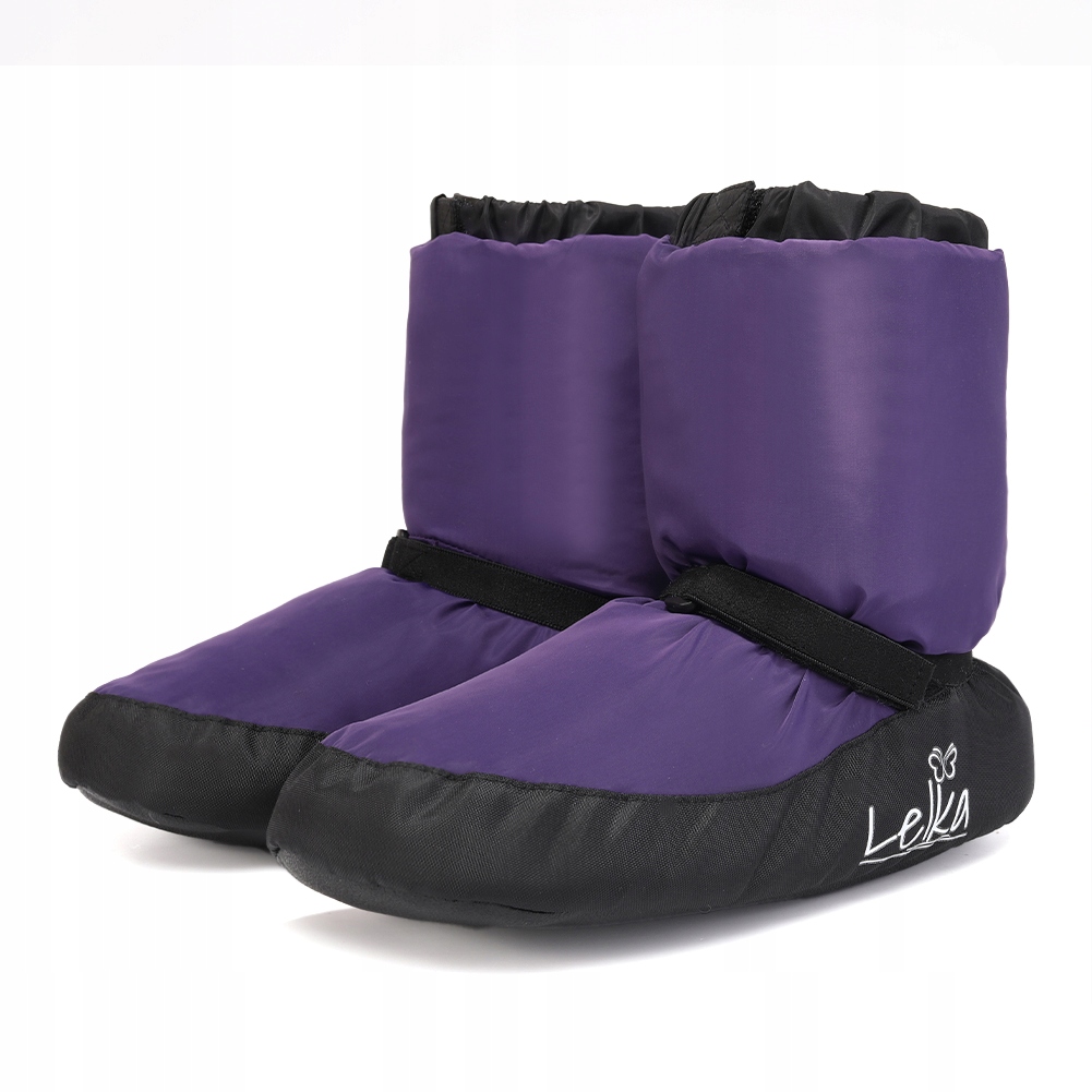Baletní Návleky Na Balet, Taneční Boty Na Zahřátí, Fialové Xs