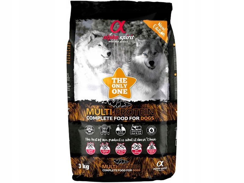 Karma dla psa Alpha Spirit Multiprotein 3 kg