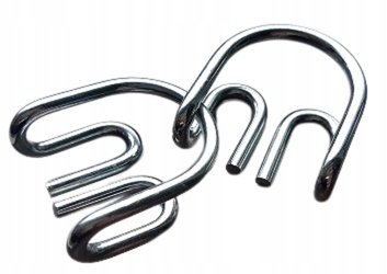 PUZZLE METALOWE ŁAMIGŁÓWKA 3D ZAGADKA LOGICZNA 7w1 Marka inna