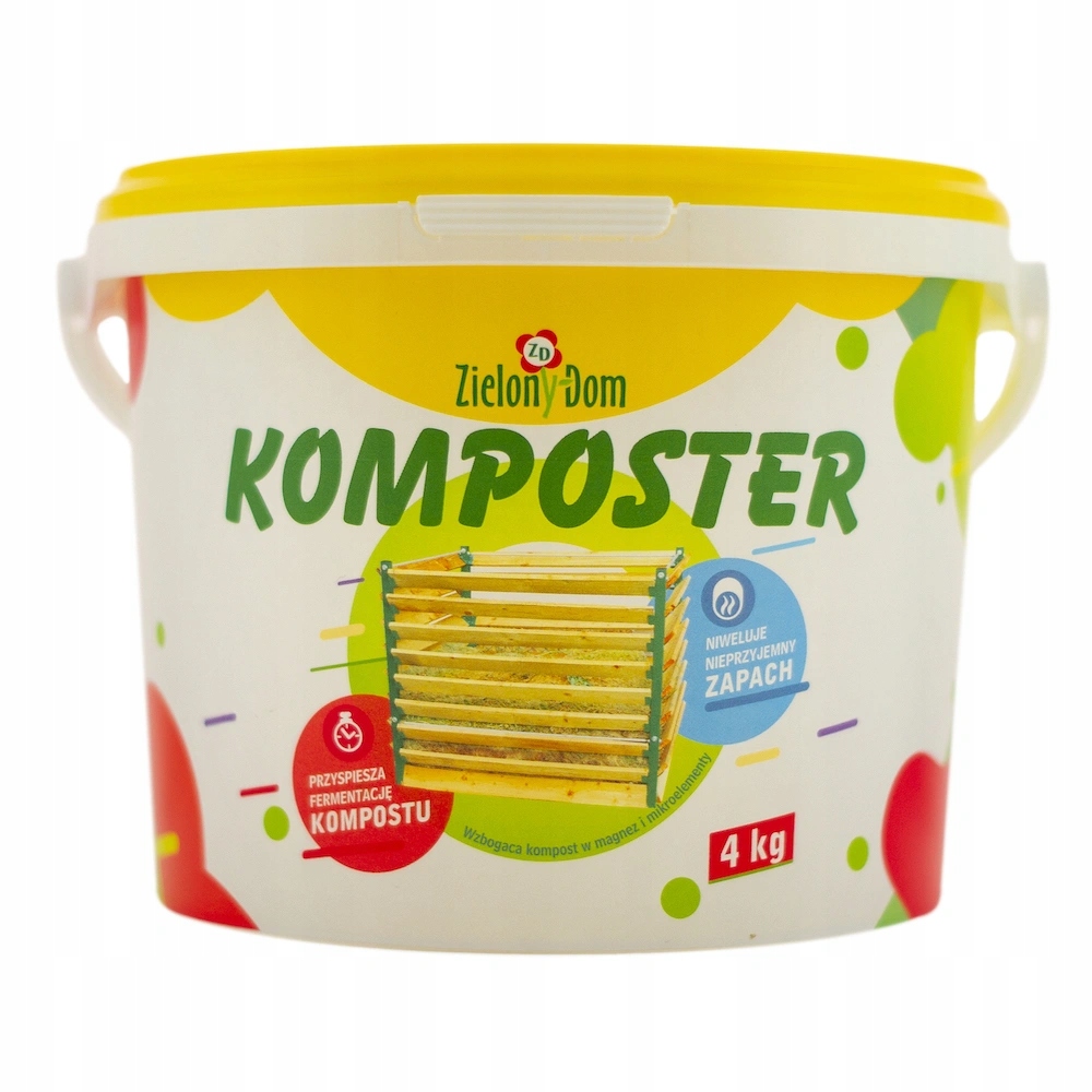 Aktywator Kompostu 4KG Zielony Dom | Szybki Rozkład Komposter Bioodpady