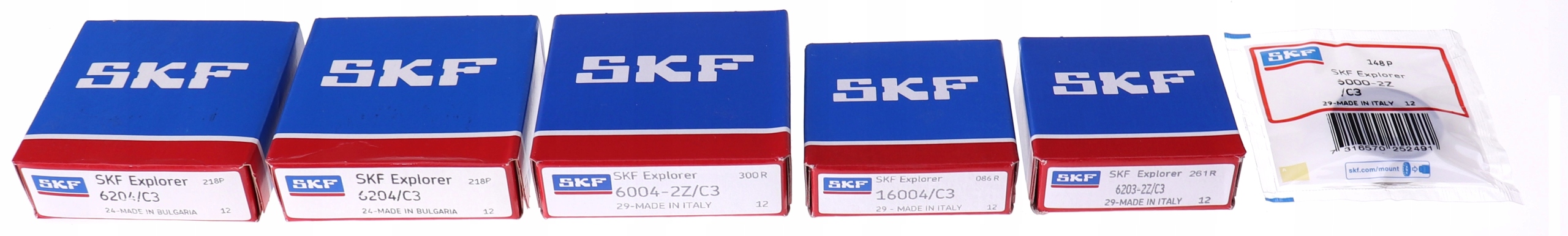 

Simson na silnik Łożyska Skf Luz C3