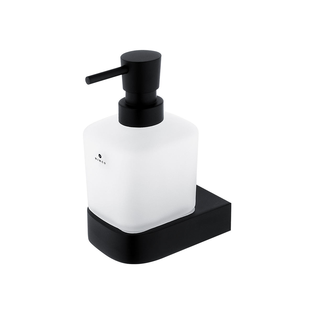 Nimco Nikau Čierna dávkovač mydla,pumpa mosadz,patent design Nkc 30031C-T-90_