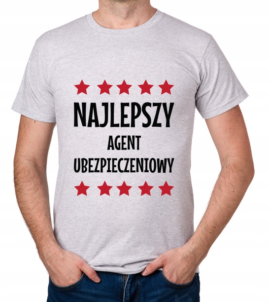 

koszulka Najlepszy Agent Ubezpieczeniowy prezent