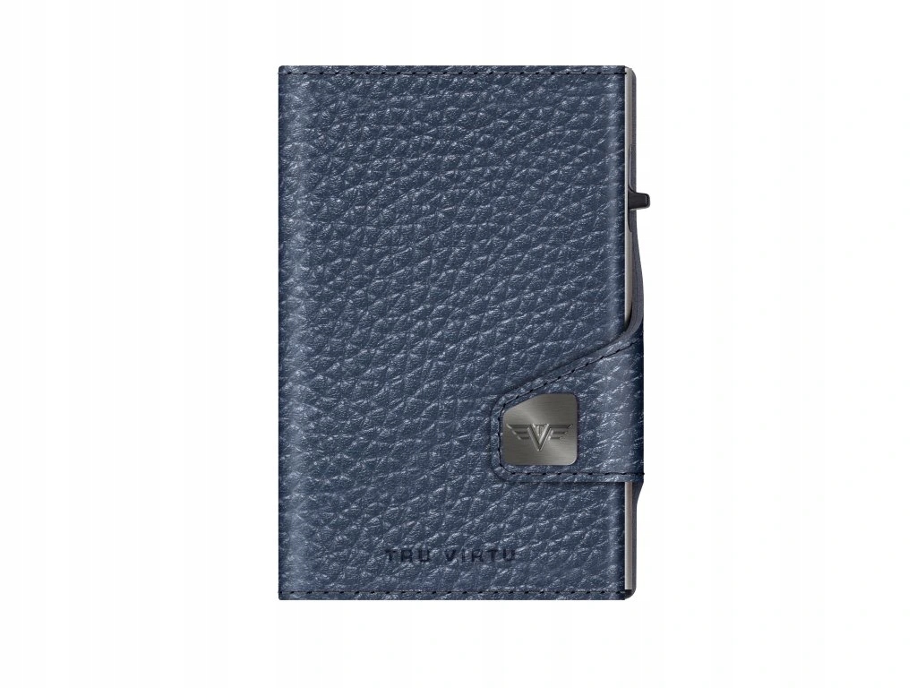 Peněženka Click & Slide Pebble Navy Blue/Silver