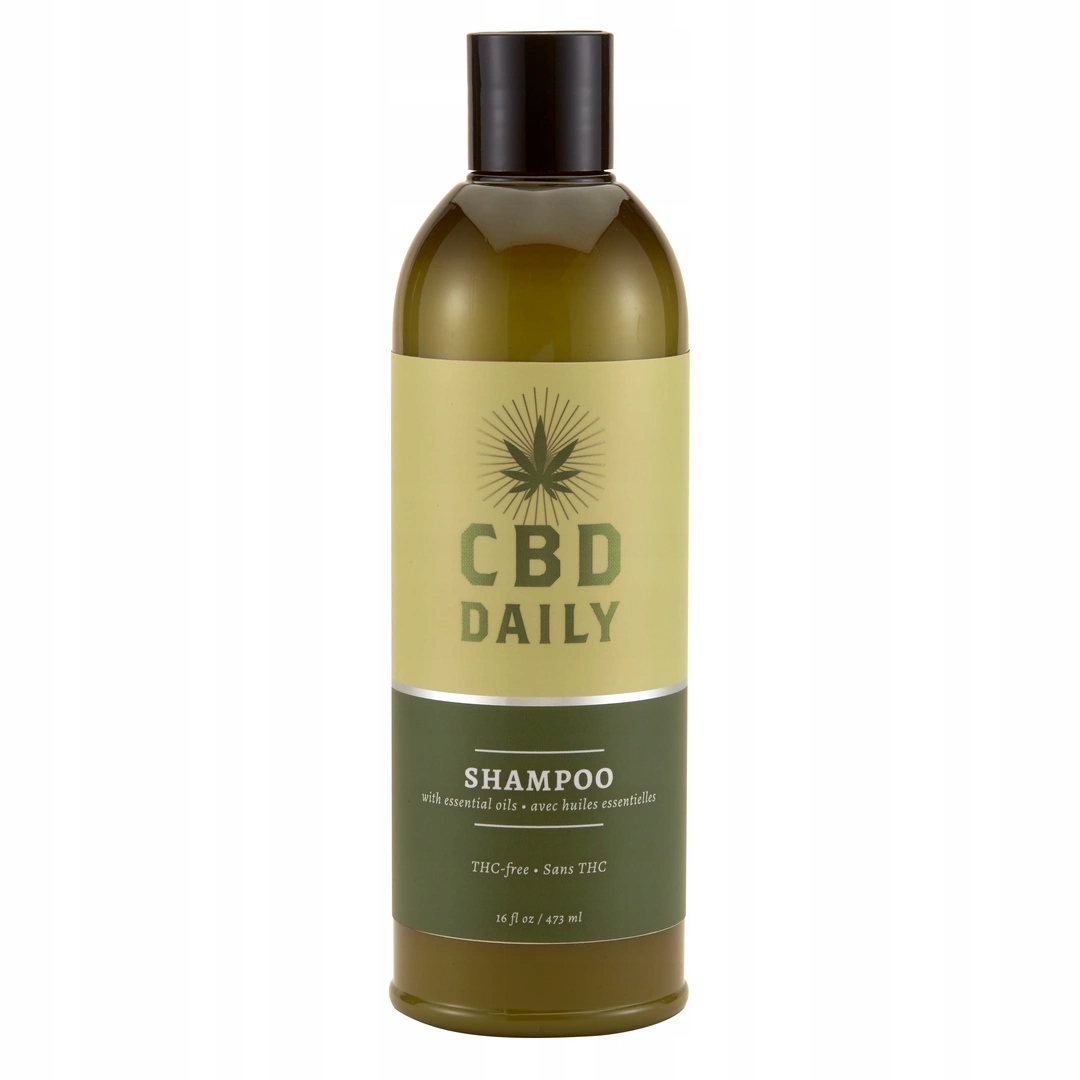 Earthly Body Šampon Cbd Daily 473 ml s konopným a arganovým olejem