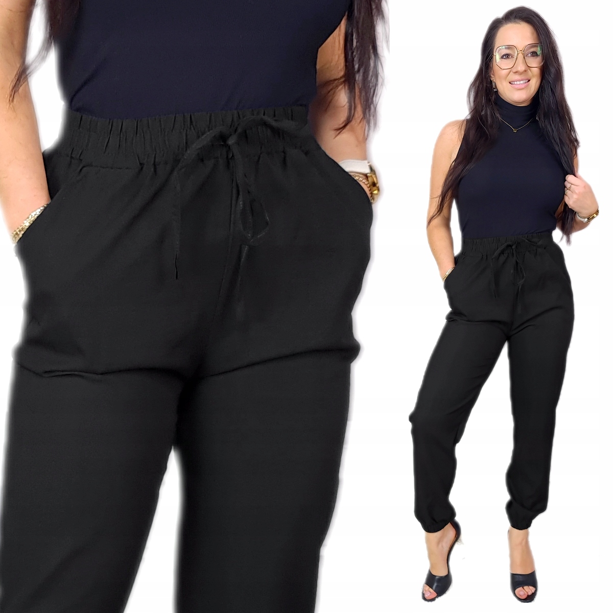 

Spodnie kobiece Modne Alladynki, 2/3XL
