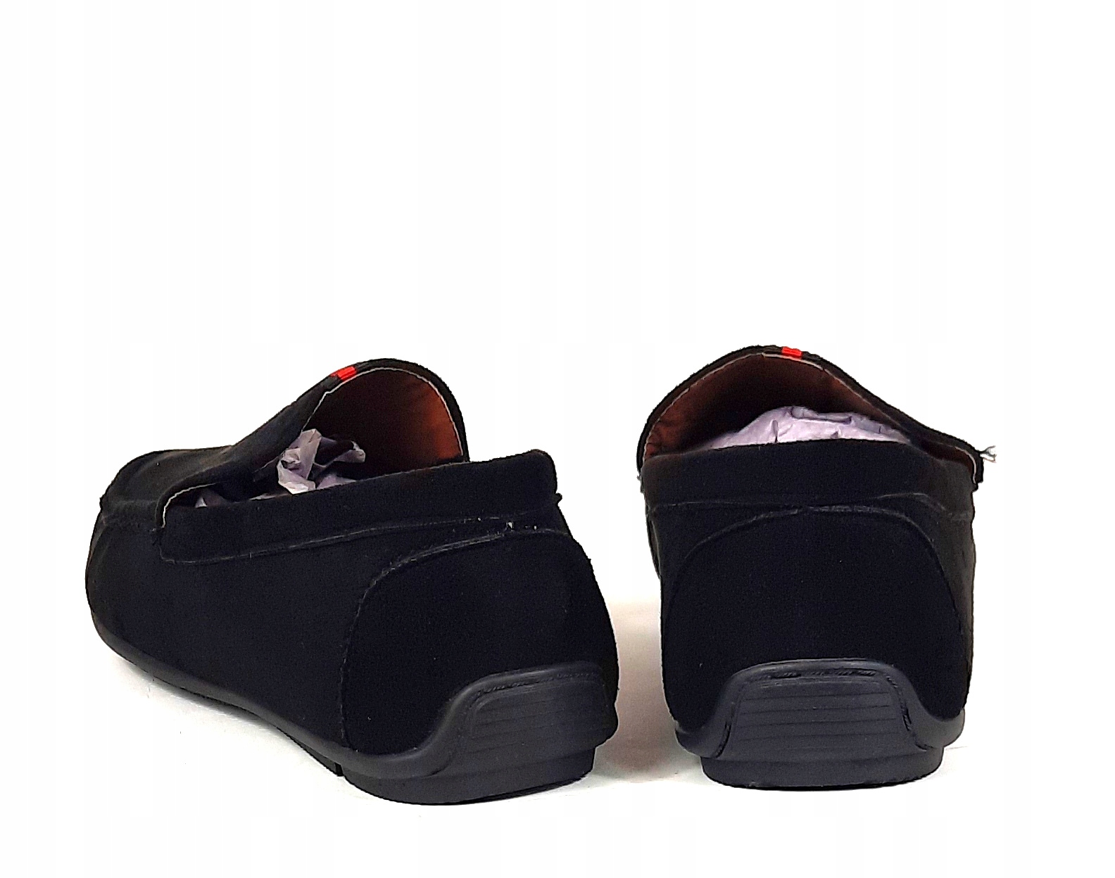 MCKEYLOR 2260 mokasyny męskie zamszowe czarne 45 Model 2260