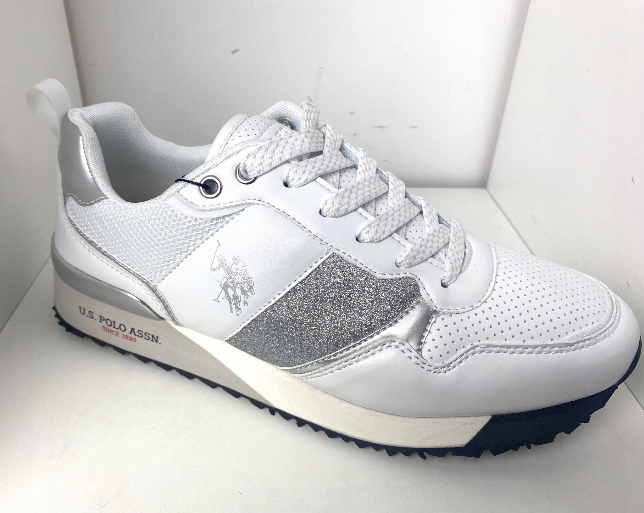 Dámské tenisky Polo 4113S1YM1 Stříbrné 39, Bia