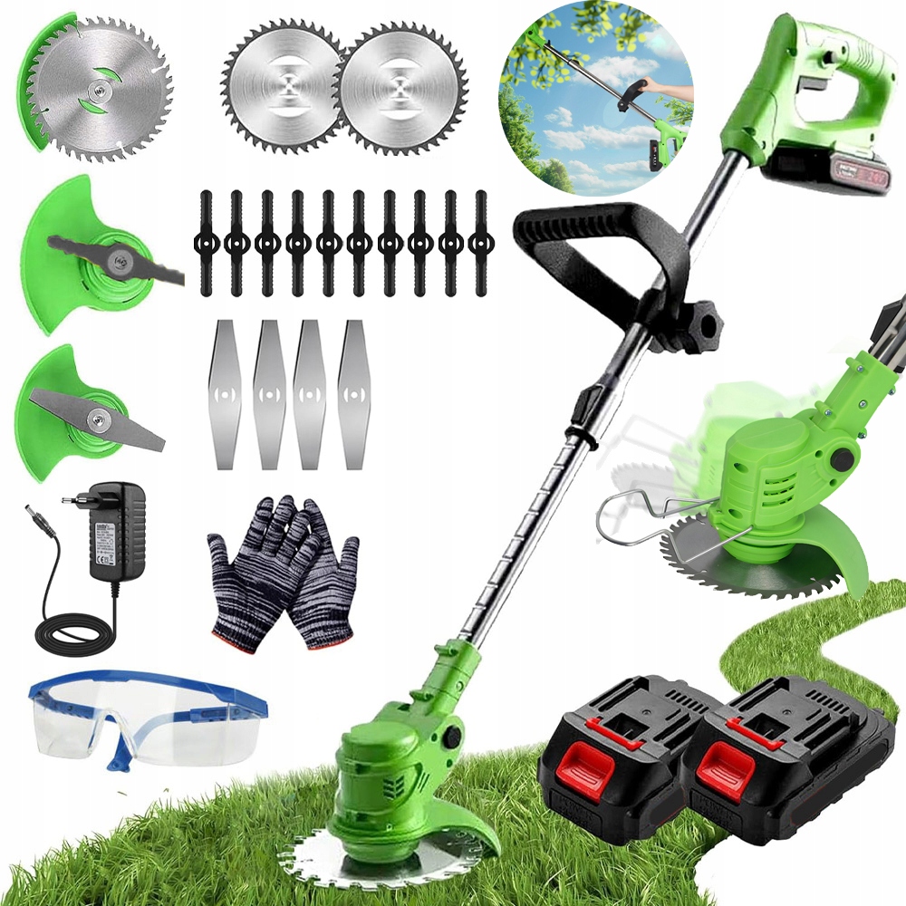 Akumulatorowa Elektryczna Krawędziarka Do Trawników Ogrodowy 24V Mocna