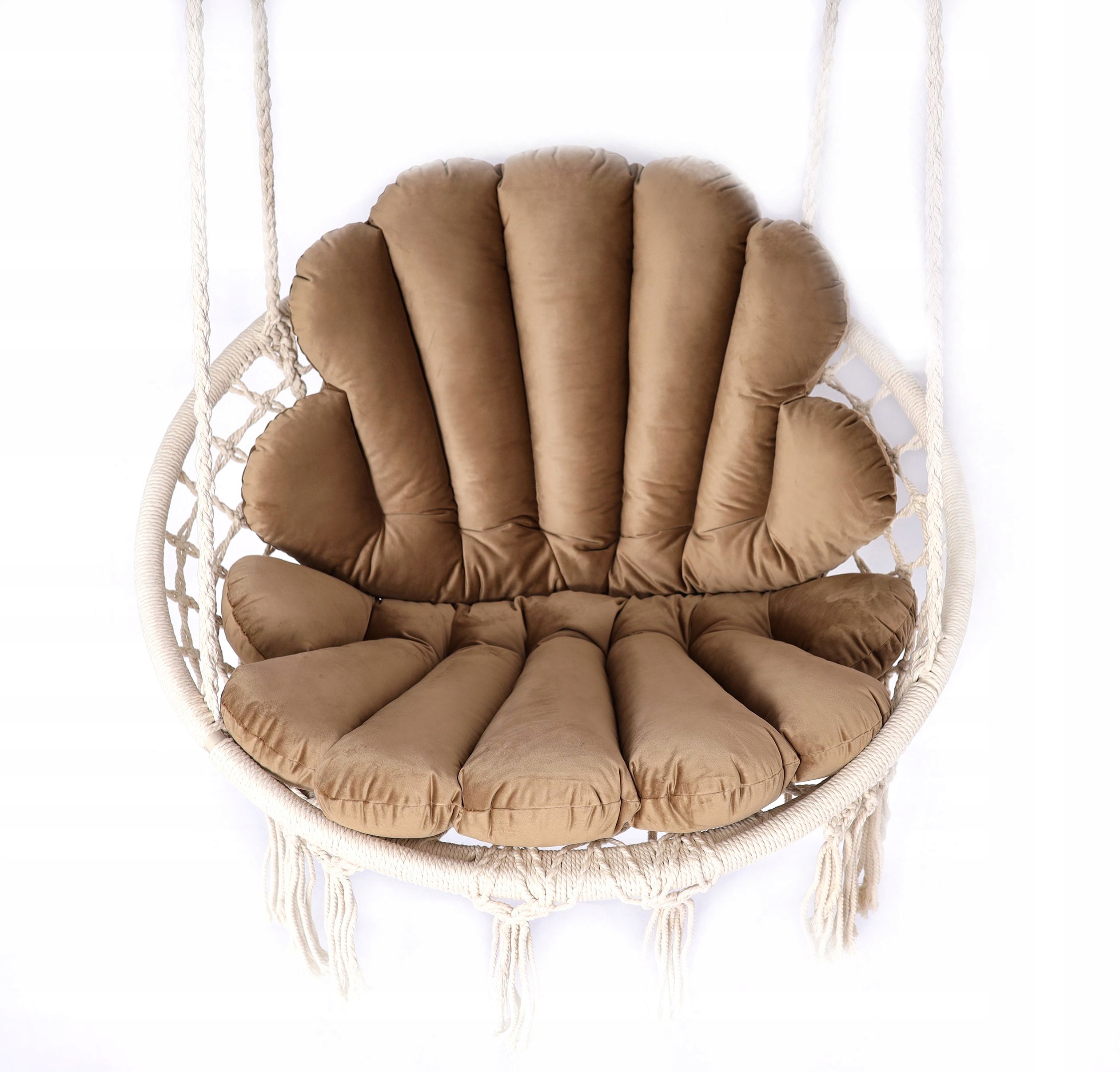 FOTEL WISZĄCY Z KOMPLETEM PODUCH MUSZLI/KOLORY Kod producenta P-002