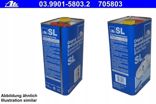 PŁYN HAMULCOWY DOT4 SL 5L