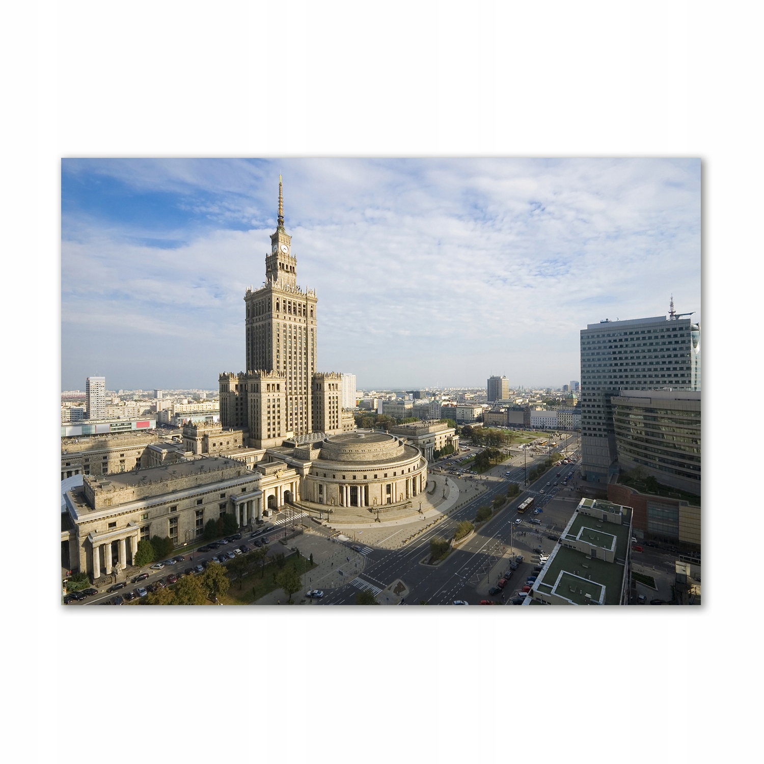 

Foto obraz szkło hartowane Pałac Kultury 100x70