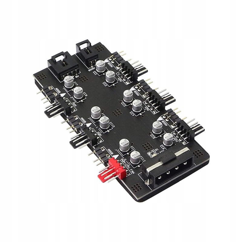 

Hub Rozdzielacz Molex Pwm aRGB 6x wentylatorów