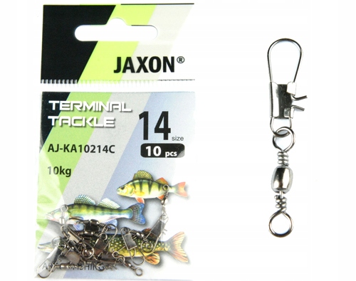 zestaw 10szt Krętlik Baryłkowy agrafka jaxon '14