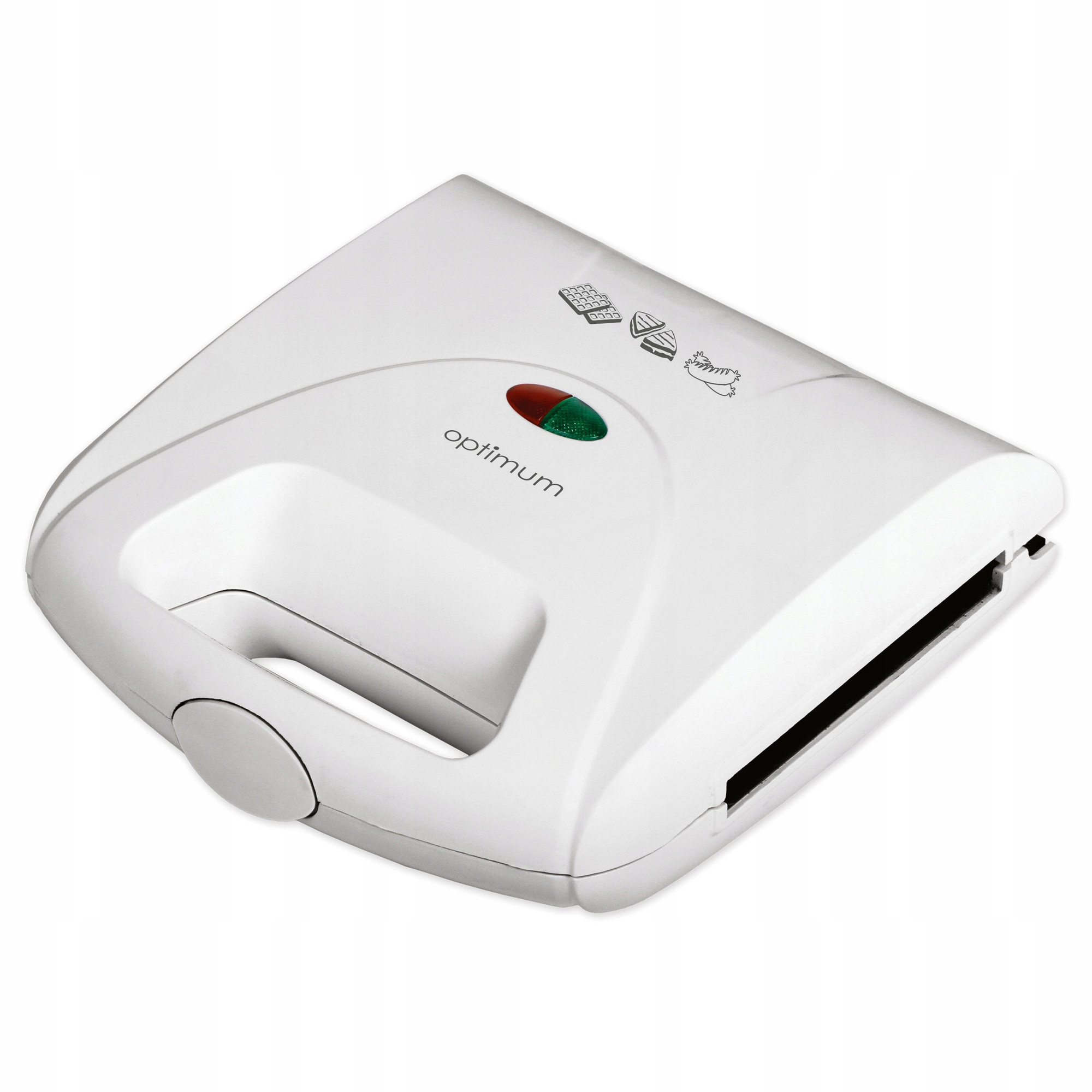 Opiekacz gofrownica grill 3 w 1 Optimum ST-1600 biały 1100 W