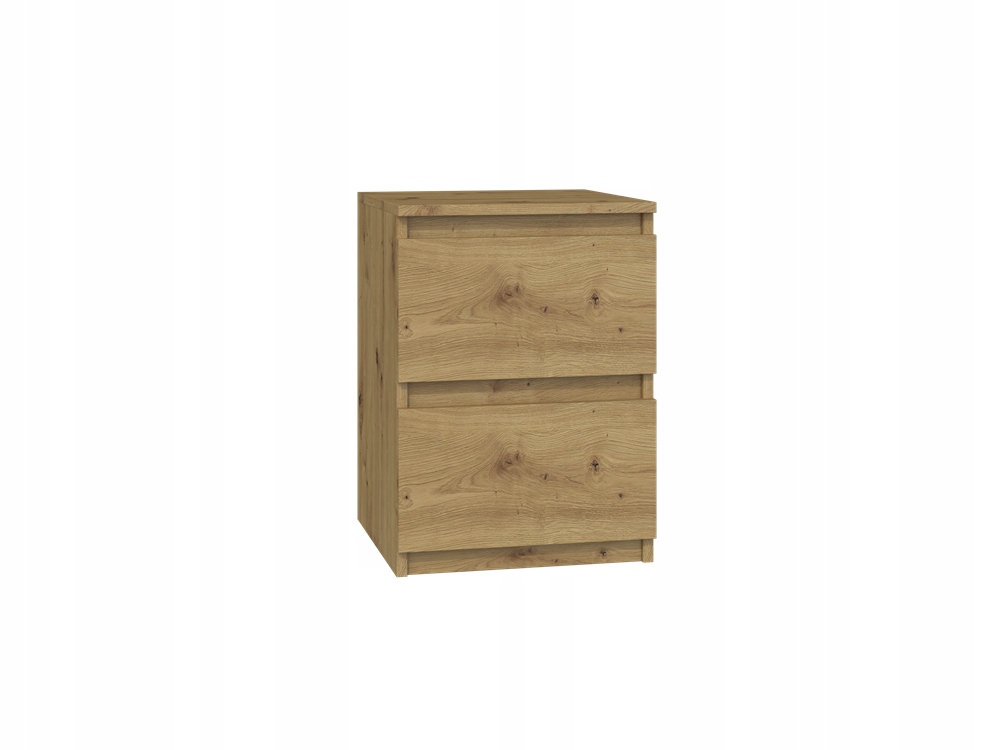 Noční Stolek Malwa M2 Dub Artisan Komoda 2 Zásuvky Noční Stolek