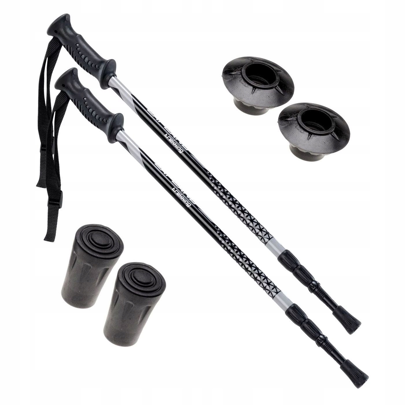 

Kijki trekking Lapland 290g 3 sekcje 65-135cm gry