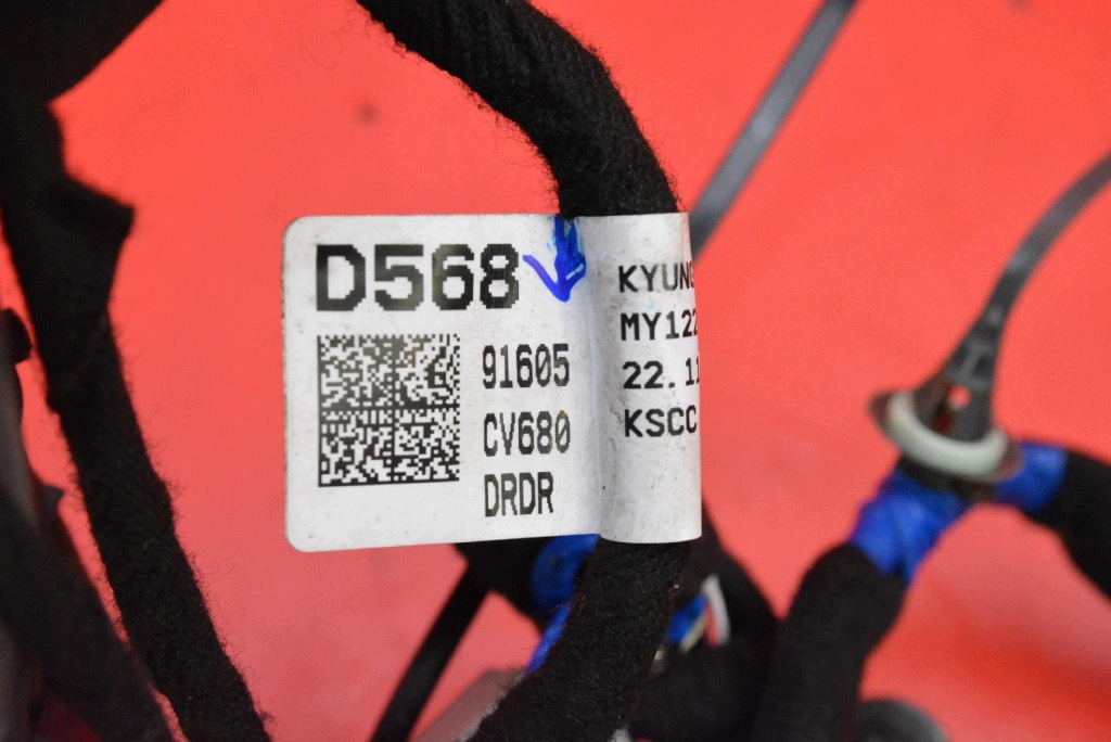 bundle wiring door left front 91605-CV680 KIA EV6 GT 21-24