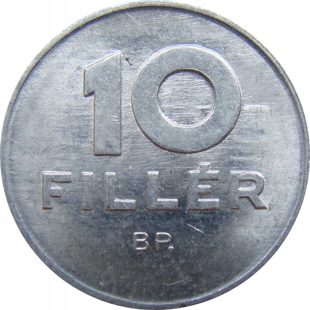 6710. Węgry 10 Filler 1989