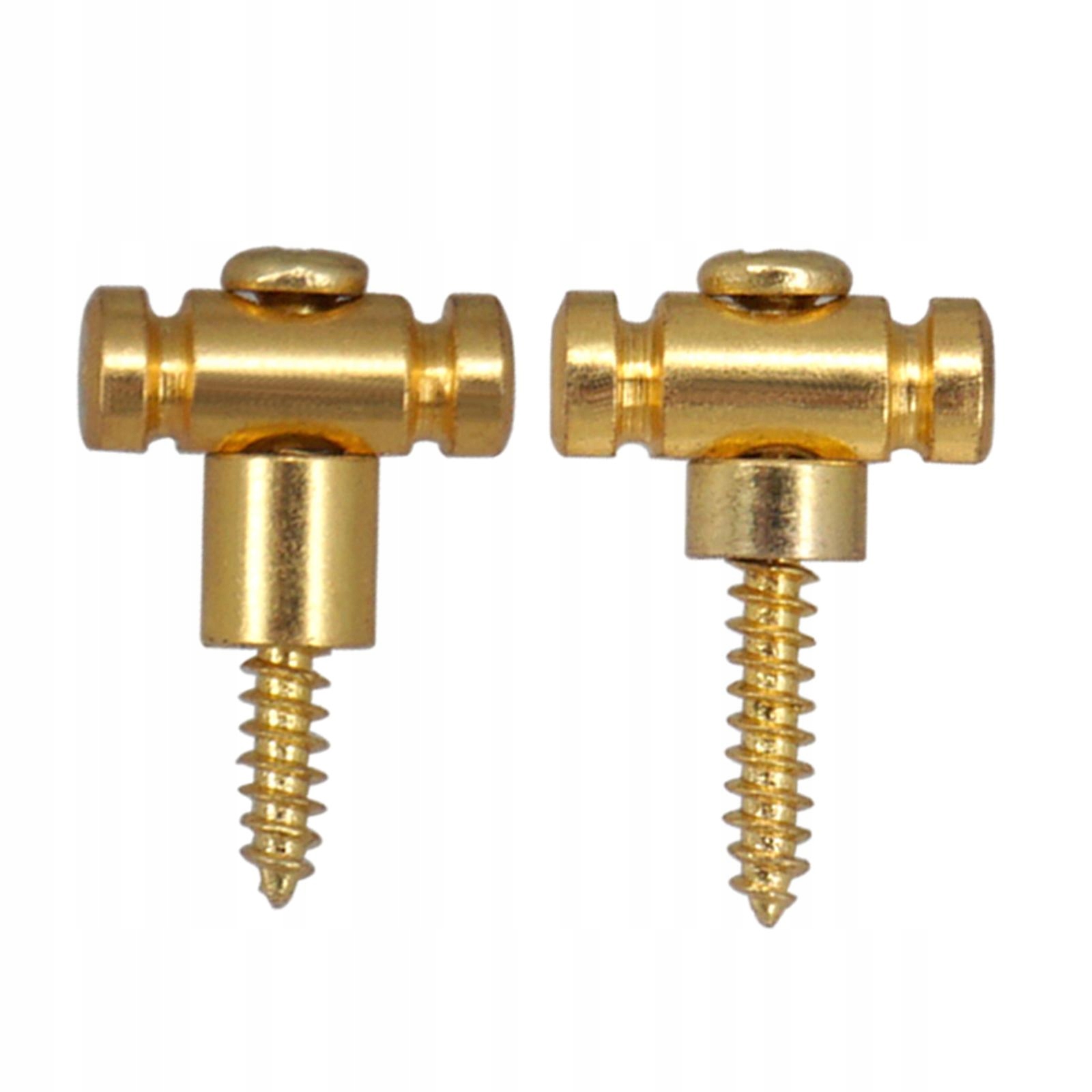 2 Pieces Roller String Guides Guitar Roller Gold Rozmiar inny
