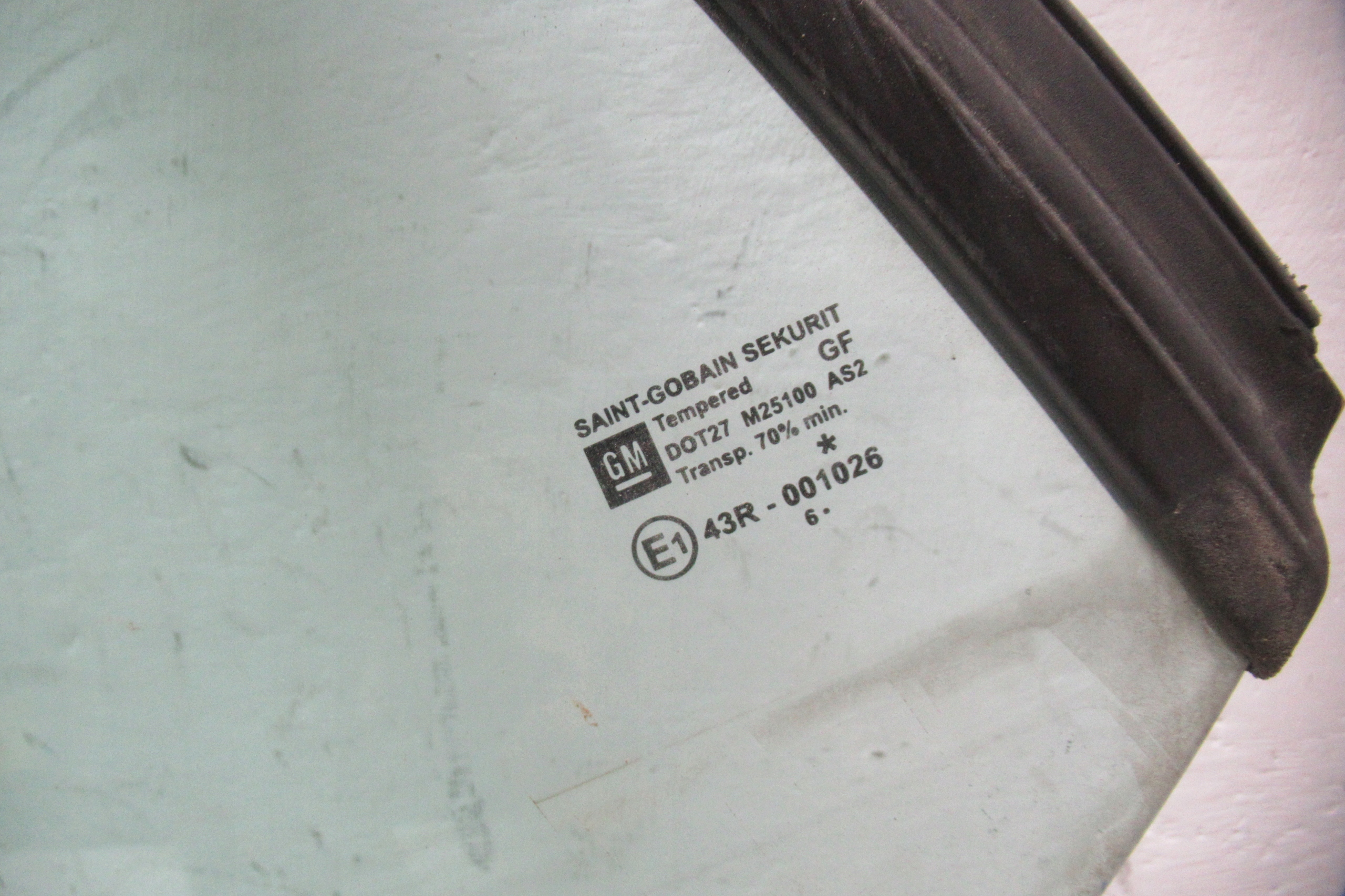 OPEL ASTRA H CABRIO 1.9 CDTI 06R window bodywork right rear part